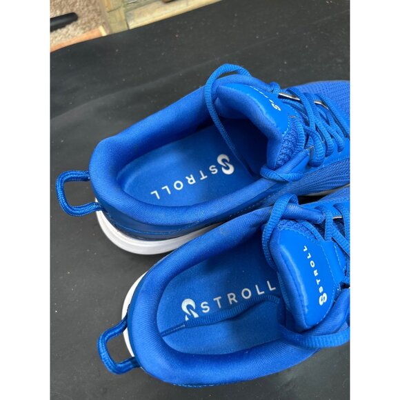 Stroll Mens Stylish Cobalt Blue Athletic Golf Sneakers Size 9.5 main image 7